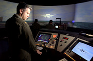 Simulace
letadlov lodi vyuvan pro vcvik dstojnk
americkho nmonictva